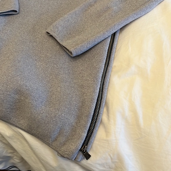 Tory Burch wool, tunic side zip sweater - Picture 3 of 4